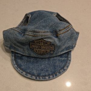 Harley-Davidson Blue Denim Dog Cap